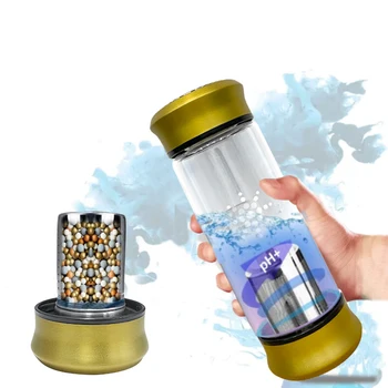 Denná Starostlivosť O Zdravie Alkalické Vodíka Negatívne Ióny Ionizátor Vody Fľaše Energie Nano Banky Fľaša Na Vodu S Filtrom