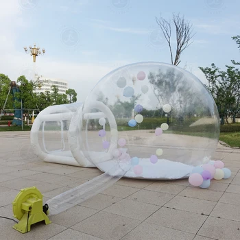 Deti Párty Stanu Bublina Balón Dom Nafukovacie Transparentné Dome Iglu