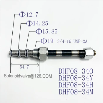 DHF08-340 Závitové Plug-in Ventil Elektromagnetický Smerový ValveThree Pozíciu Štyri Cesta
