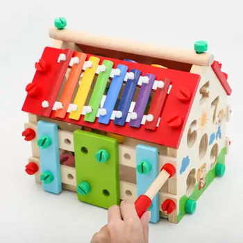 Dieťa Činnosti, Kocky, Hračky Zručnosť v prstoch Montessori Hračky pre Deti Deti