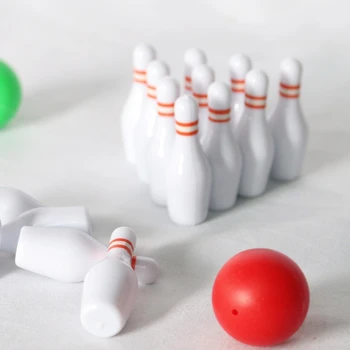 Dom Pin Bowling a Loptu Nastaviť Mini Simulácia Športové Vybavenie Vonkajšie Batoľatá Novorodenca Fotografie Rekvizity