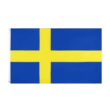Flaglink 90*150 cm Se Konungariket Sverige Švédsko Vlajka