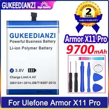 GUKEEDIANZI Batérie Brnenie X11 Pro (3105) 9700mAh Pre Ulefone Brnenie X11Pro Mobilný Telefón Bateria