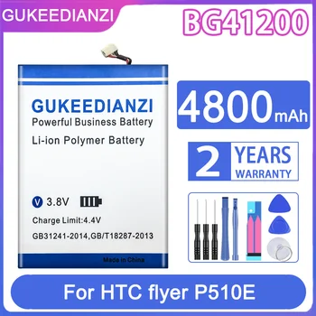 GUKEEDIANZI Náhradné Batérie BG41200 BG 41200 4800mAh Pre HTC flyer P510E Notebook Batérie