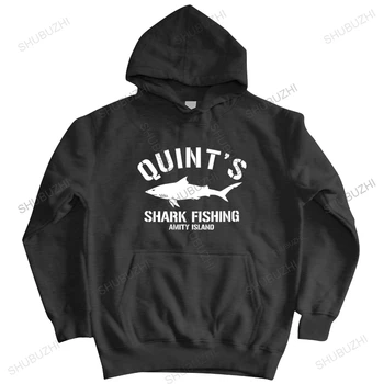 Hot predaj mužov značky hoody jeseň bavlnená mikina Quints Čeľuste Žralokov Inšpiroval mnoho farebný kabát zips módne unisex teplá mikina s kapucňou