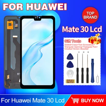 Hot Predaj OLED Pre Huawei Mate 30 Dotykový lcd Displej Digitalizátorom. TAS-L09 TAS-L29 Zostava Displeja Veľké Alebo Malé Triedy