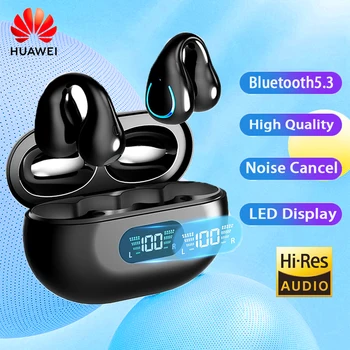 Huawei Freebuds Bezdrôtový Ucho Klip Kostné Vedenie Zvuku Slúchadiel Bluetooth Slúchadlá Airbuds Pro 4 Športové Headset Touch Ovládania Slúchadlá