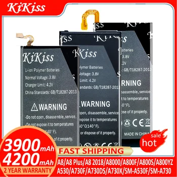 KiKiss Batérie Pre Samsung Galaxy A8/A8 Plus A8Plus A8+ 2018 A8000 A800F A800S A800YZ A530 SM-A530F SM-A730 A730F A730DS A730X