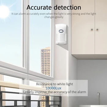 Kompatibilné Infračervené Detektory Nové Poplašné Zariadenie S Tuyasmart App Mini Senzor 2023 Prenosný Snímač Alarm, Senzor Pohybu, Wifi