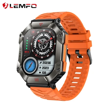 LEMFO KR80 Smart Hodinky Pre Mužov Bluetooth Hovor Volí Vlastné Srdcovej frekvencie, Krvného Tlaku Sledovať Športové Smartwatch Pre Android iOS