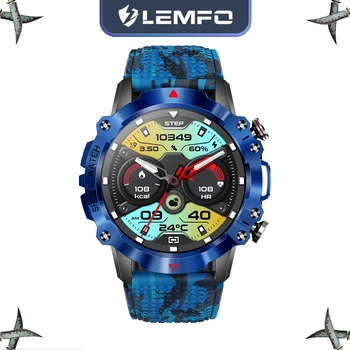 LEMFO Smart Hodinky pre Mužov 2023 Šport Smartwatch Bluetooth Hovor 1.39 Palcový 360*360 HD Displej 100+Športové Hodinky