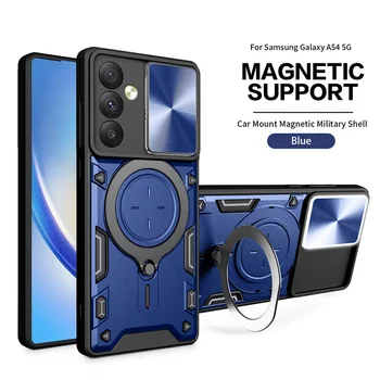 Luxus Pre Magsafe Bezdrôtové Nabíjanie obal Pre Samsung Galaxy M54 5G SM-M546B 6.7