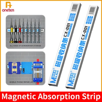 MaAnt CX-001 Magnetické Absorpcie Prúžok Skladovanie Nástroj Pre Telefón Opravy Skrutkovač IC PCB Kovové Ťia Zariadenia Silný Magnet Fix