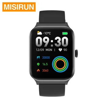 MISIRUNP60 Mužov a Žien Smartwatch plne Dotykový Displej Srdcovej frekvencie Fitness Tracker Športové Smartwatch IOS Android