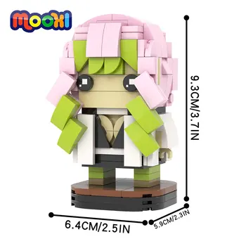 MOOXI Cartoon Akčné Figúrky Charakter stavebným Zostaviť Vzdelávacie Anime Model Tehla Hračka Pre Deti, DIY Darček MOC1176