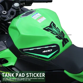 Motocykel Tank Pad Chránič Nálepky Trakciu Nádrž Podložky Proti Sklzu Nálepky Kolenný Chránič Pre Kawasaki Ninja 400 Z400 2018-2020