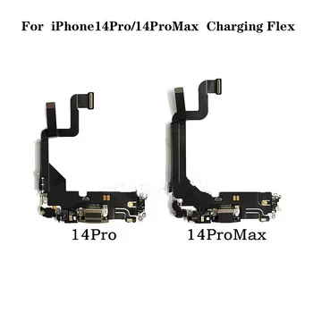 Nabíjanie Flex Kábel Pre iPhone14Pro/14ProMax USB Nabíjací Port Dock Konektor S Mic Flex Kábel