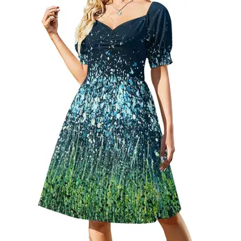 Noc Kvety Šaty, letné šaty dámske 2023 šaty pre ženy Dlho zahalená šaty