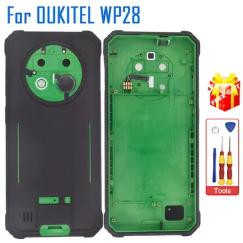 Nový, Originálny OUKITEL WP28 Kryt Batérie Späť Prípade Shell S Odtlačkov prstov Prijímač Príslušenstvo Pre OUKITLE WP28 Smart Phone