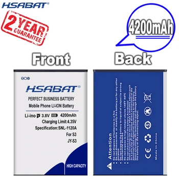 Nový Príchod [ HSABAT ] 4200mAh JY S3 / JY-S3 Náhradné Batérie pre UÅŸ S3