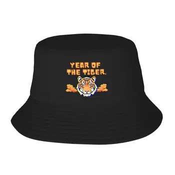 Nový Rok Tigra Vedierko Hat Načechraný Klobúk Anime Klobúk Streetwear Ženy Hat pánske