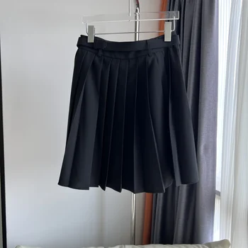 Nový skladaný pol sukne, zodpovedajúce 1:1 vlastné pás, vnútorné potrubia zväzok, vynikajúce spracovanie