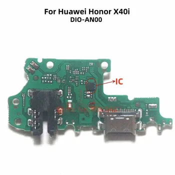 Nový USB Nabíjací Port Dock + Mikrofón Flex Kábel Pre Huawei Honor X40i DIO-AN00 Konektor Nabíjačky Rada Slúchadlá Náhradné