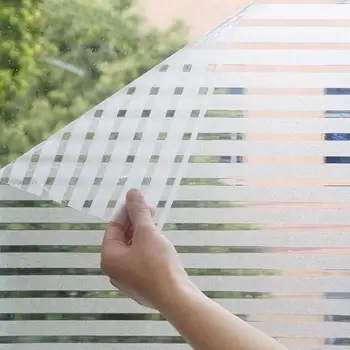 Ochrana osobných údajov Okna Film Statické Obopína Dekoratívne Slnko Blokovanie nepriľnavé Anti-UV Ochrana Tepla Kontroly Sklo Samolepky Pre domácnosť