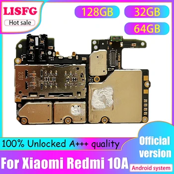 Odomknutý Doske Pre Xiao Redmi 10A Doske 2G+32 G 4G+64 G 4G+128G Logika Palube S Plnou Čipy 100% Originálne Logic board
