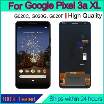 OLED pre Google Pixel 3a XL Obrazovke Nahradenie G020C G020G G020F Dotykový Displej Opravy Tauschen Pantalla LCD Reparatur