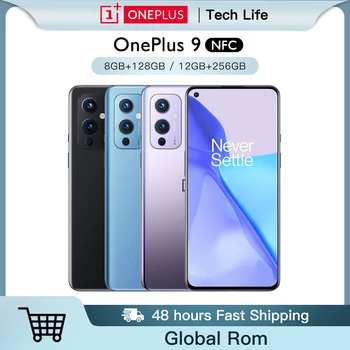 OnePlus 9 5G Globálne Rom NFC Snapdragon 888 Smartphone 6.5