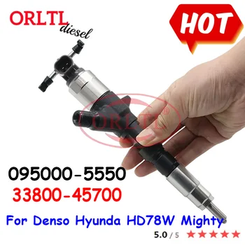 ORLTL Common Rail Diesel Injektor 095000-5550 33800-45700 33800 45700 3380045700 pre Denso Hyunda HD78W Mighty