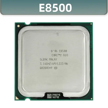 Používa Ploche LGA 775 Core 2 Duo Cpu Procesor E8500 3.2 GHz, 6MB
