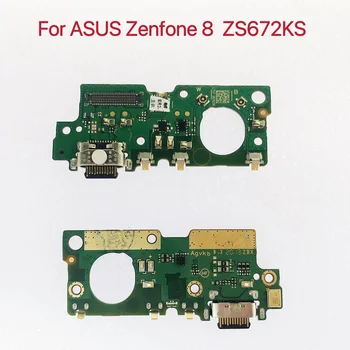 Pre ASUS Zenfone 8 Flip ZS672KS USB Nabíjací Port Konektor Doku Flex Káble Pre ASUS Zenfone 8 Flip ZS672KS USB Charing