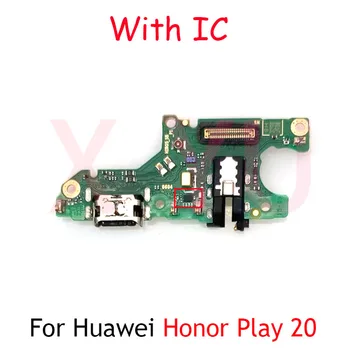 Pre Huawei Honor Hrať 20 USB Nabíjací Dok Port Konektor Mikrofónu Flex Kábel