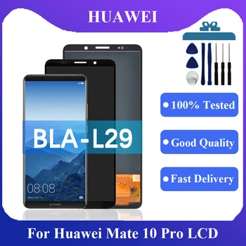 Pre Huawei mate 10 Pro LCD Displej Dotykový Displej Digitalizátorom. Montáž Pre Huawei mate 10 Pro BLA-L29 Displej Náhradné