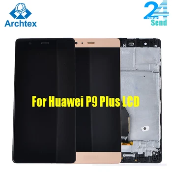 Pre Huawei P9 Plus LCD Displej a Dotyková Obrazovka Digitalizátorom. s montážou Rámu 1920X1080 5.5 palcový Zásob