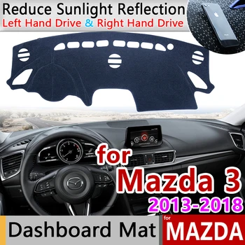 pre Mazda 3 BM BN 2013~2018 Axela Anti-Slip Mat Panel Kryt Pad Slnečník Dashmat Auto Príslušenstvo pre Mazda3 2015 2016 2017