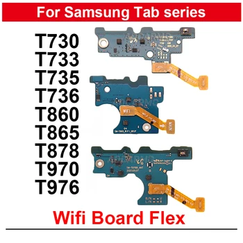 Pre Samsung Galaxy Tab S6 S7 FE S7+ Plus T730 T733 T735C T36B T860 T865 T970 T976B Wifi Malé Dosky Flex Kábel Opravy