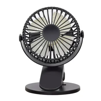 Prenosné Usb Nabíjateľné Ventilátor Mini Klip Ventilátor Prenosné Klimatizačné Tiché so Silným Vetrom Rotujúce Pokojnej pre Domáce Spálne