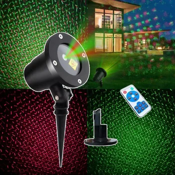 Presunutie Celej Oblohe, Hviezda Laserový Projektor Krajiny Osvetlenie Red&Green Vianočný Večierok LED Fáze Svetlo Vonkajšie Záhradné Kosačky Laser na Čítanie
