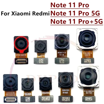 Pôvodný Pre Xiao Redmi Poznámka 11 Pro+ 5G zadné Zadné s Kamerou Širokú+Hĺbka+Makra Selfie Samll Predná Kamera Flex Kábel Súčasťou