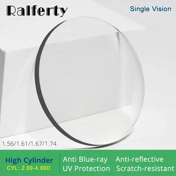 Ralferty (Vysoký Valec) 1.56 1.61 1.67 1.74 Optické Šošovky Proti Modré Svetlo Okuliare Dioptrické Šošovky Oči Jasné Diopter Lentes