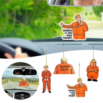 Roztomilý Trump Funny Auto Zrkadlo Prívesok Auto Spätné Zrkadlo Dekorácie Darček K Narodeninám Auto Interiérových Doplnkov Pre Kúpeľne, Spálne