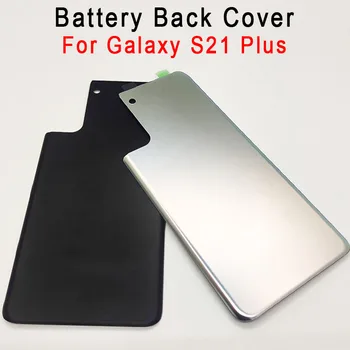S21 Plus Zadný Sklenený Kryt Pre Samsung Galaxy S21+ Zadné Dvere Náhradné Batérie Prípade Zadné Bývanie Shell S Logom +Objektív