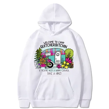 Sarkastický Tábor tričko Muži Ženy ' s FASHION hoodie vintage Kapucí Fleece Mikina s potlačou Unisex Dlhý rukáv streetwear