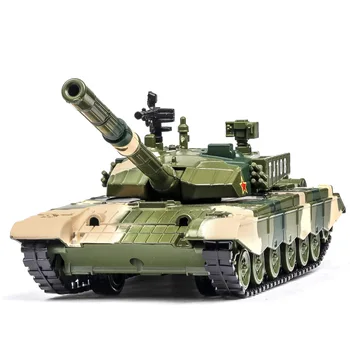Simulácia hlavný bojový tank Typu 99 Huili 1:32 zliatiny detské hračky model dekorácie