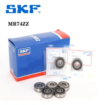 SKF 100% Originálne Import Ložiská MR74ZZ L-740ZZ 4*7*2.5 mm Miniatúrne Guľkové Ložiská ABEC-7 High Speed Metal Gumový Kryt Klietky