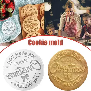 Slávnostné Cookie Frézy Jedinečný Cookie Vzory Unikátny 3d Zdvihol Vianočné Cookie Pečiatky Vytvoriť úspora Času Prispôsobené pre Veselé