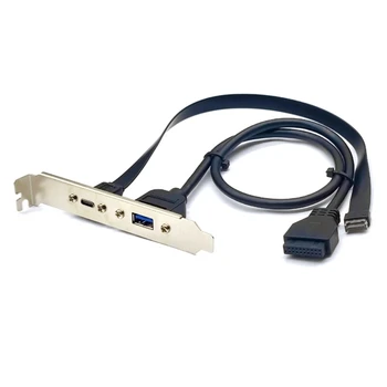 Typ Typ C Ženské Kábel Rozšíriť USB3.2 Port s Rýchly Prenos Dát Moc